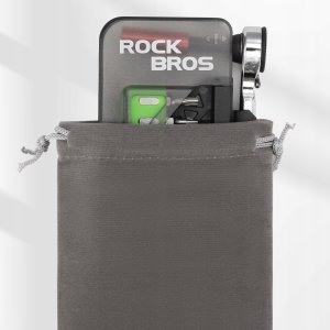 RockBros Zestaw narzędzi rowerowych Rockbros z mini grzechotką i bitami - półprzezroczysty, zielony 4