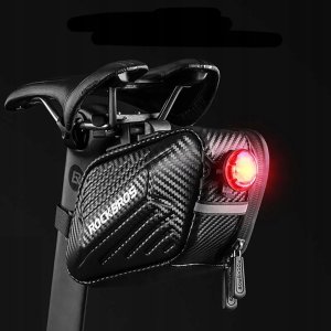 RockBros Torba rowerowa Rockbros B59 podsiodłowa 1,5L - czarna 4