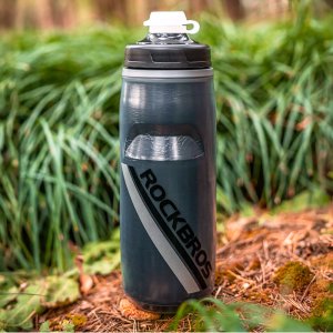 RockBros Bidon termiczny Rockbros rowerowy 620 ml bez BPA - gradient czarny 3