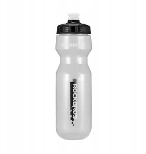 RockBros Bidon rowerowy Rockbros 750 ml - przezroczysty z czarnym ustnikiem 4