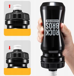 RockBros Bidon rowerowy Rockbros 600 ml - czarny 6