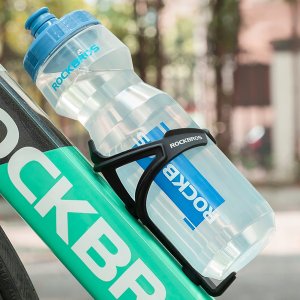 RockBros Bidon rowerowy Rockbros 750 ml - przezroczysty z niebieskim ustnikiem 6