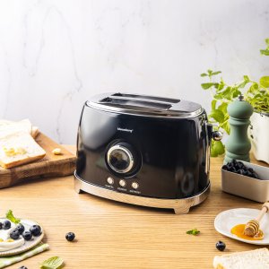 Toster Klausberg TOSTER OPIEKACZ NA 2 KROMKI WYŚWIETLACZ LED KLAUSBERG KB-9025 RETRO 3