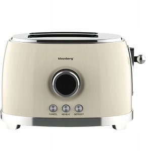 Toster Klausberg TOSTER OPIEKACZ NA 2 KROMKI WYŚWIETLACZ LED KLAUSBERG KB-9026 RETRO 6