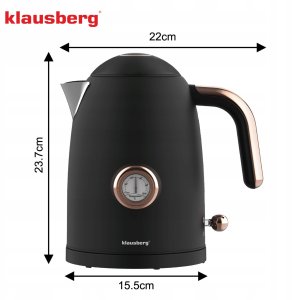 Czajnik Klausberg Czajnik elektryczny 1,7L Z TERMOMETREM Klausberg KB-9019 5