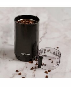 Młynek do kawy Orava KM-803 młynek do kawy 180 W nóż ze stali nierdzewnej objem 45g zabezpieczenie czarny 4