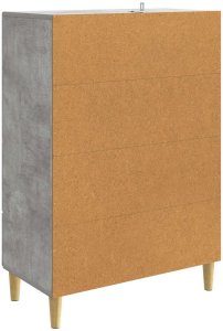 vidaXL vidaXL Bufet Betonowy szary 66 x 34,5 x 95 cm Drewno inżynieryjne 5
