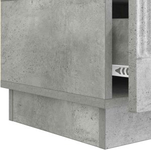 vidaXL vidaXL Szafka pod telewizor Betonowy szary 147 x 34,5 x 27 cm 7
