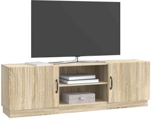 vidaXL vidaXL Szafka pod telewizor dąb Sonoma 150 x 31 x 47 cm 2