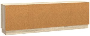 vidaXL vidaXL Szafka pod telewizor dąb Sonoma 150 x 31 x 47 cm 6