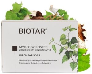 Biotar Biotar Mydło w kostce z Dziegciem brzozowym 100g 3