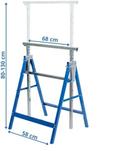Dedra Kobyłka, regulowana 1szt , udźwig max 200kg 6