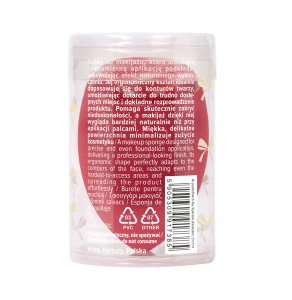 Aptel LOVELY_Cherry Bounce Make Up Sponge gąbeczka do makijażu 3