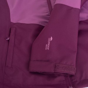 hitec Dziecięca kurtka przejściowa Hi-tec CASPAR JRG amethyst/dark purple rozmiar 164 [cze] 9