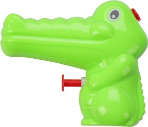 Koopman Pistolet na wodę karabin plastikowy kolorowy zwierzątko mały 11cm 1szt 2