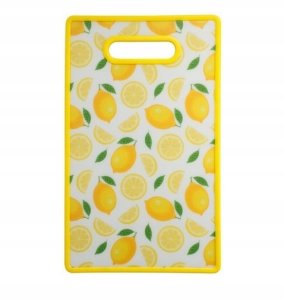 Deska do krojenia Koopman Deska kuchenna do krojenia plastikowa wzór w owoce 37x22,5cm 1szt 2