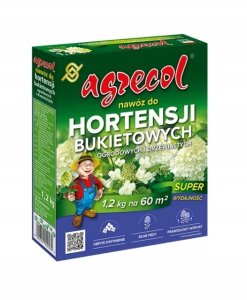 Agrecol Agrecol nawóz do hortensji bukietowych ogrodowych granulowany 1,2 kg 2