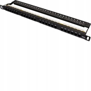 GetFort PATCH PANEL UTP CAT.6 24 PORTY 0.5U PGF-6UTP24-B7 GETFORT 2