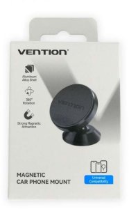 Vention MOBILE HOLDER CAR MAGNETIC 3M/BLACK KSLB0 VENTION KSLB0 (6922794793514) 2