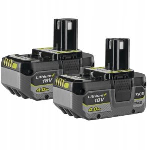 Ryobi 201805 RYOBI 2 akumulatory 4.0Ah Lithium+ 18V ONE+ RB1840X2 5
