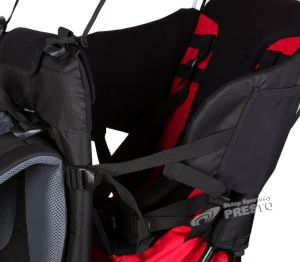 Fjord Nansen Nosidełko turystyczne Silda Fjord Nansen czarno-czerwone (327171) 12