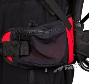 Fjord Nansen Nosidełko turystyczne Silda Fjord Nansen czarno-czerwone (327171) 13