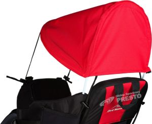 Fjord Nansen Nosidełko turystyczne Silda Fjord Nansen czarno-czerwone (327171) 5