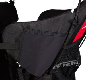 Fjord Nansen Nosidełko turystyczne Silda Fjord Nansen czarno-czerwone (327171) 6