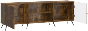 vidaXL vidaXL Szafka pod telewizor Dąb wędzony 150 x 31 x 50 cm 3