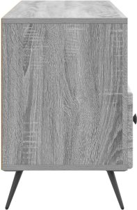 vidaXL vidaXL Szafka pod telewizor z szufladą Szary Sonoma 102 x 34,5 x 50 cm 5