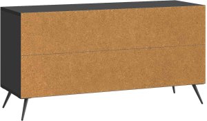 vidaXL vidaXL Szafka pod telewizor Czarny 99 x 34,5 x 50 cm 6