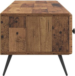 vidaXL vidaXL Szafka pod telewizor z szufladą Stare drewno 147 x 34,5 x 30 cm 5
