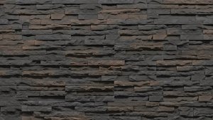 Onduline Kamień elewacyjny Minnesota 3 czarny 33x10,5 cm imitacja kamienia 0,43 m2 2