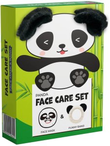 Mediheal MOND'SUB Zestaw - ujędrniająca maska do twarzy i opaska panda 24ml 2