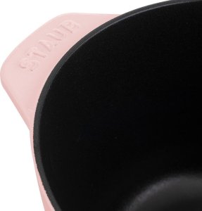 STAUB Garnek żeliwny Staub La Cocotte 1.75 l różowy indukcja okrągły kuchnia 3