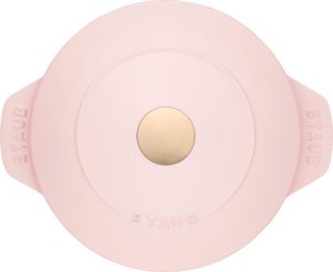 STAUB Garnek żeliwny Staub La Cocotte 1.75 l różowy indukcja okrągły kuchnia 5