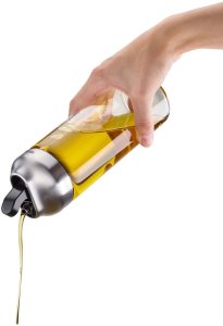 Gefu Dozownik oleju Gefu Kippo 400 ml szkło ocet oliwa kuchnia bez kapania 4