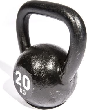 Kettlebell Reebok Kettlebell 20 kg czarny 2