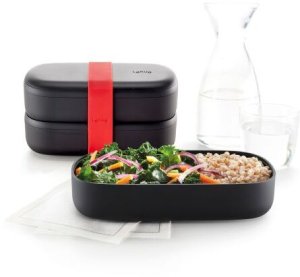 Lekue Pojemnik na lunch To Go zestaw - Black 3