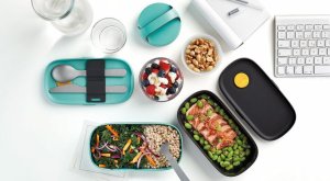 Lekue Pojemnik na lunch To Go zestaw - Black 7