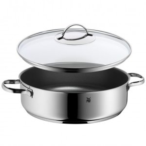 Patelnia WMF wmf consumer electric Patelnia do serwowania 28cm (stainless steel, with glass lid) 2