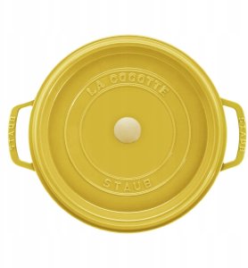STAUB Staub La Cocotte 26cm Round, Citron, Cast Iron 3