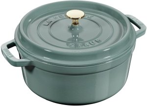 STAUB Staub La Cocotte 24cm round Eukaliptus Cast Iron 2