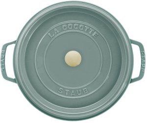 STAUB Staub La Cocotte 24cm round Eukaliptus Cast Iron 4