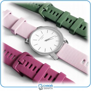 ChronSmarta Pasek ChronSmarta do smartwatch'a Garmin Forerunner 255S 265S Venu 2S 3S Vivomove (Czarny) 5