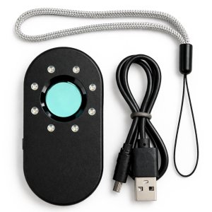 Kamera IP Spreest DETEKTOR WYKRYWACZ MINI KAMER OBIEKTYWÓW UKRYTYCH SZPIEGOWSKICH SKANER LED 5