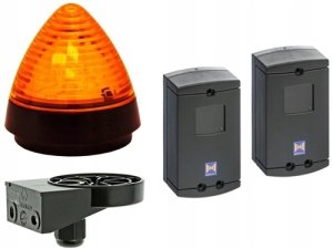 Hormann Zestaw SK Lineamatic, Portronic D 5000 (fotokomórki EL-301 + lampa LED SLK 24V + śrubki) 2