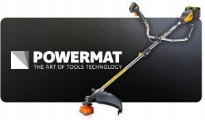 Powermat KOSA AKUMULATOROWA 42V PODKASZARKA WYKASZARKA TARCZA GŁOWICA SZELKI ŻYŁKA 9