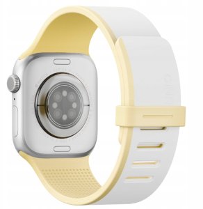 Uniq Pasek UNIQ Revix IV Premium do Apple Watch 42/41/40mm Edition Reversible Magnetic biały-żółty 2