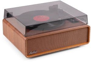 Gramofon Audizio Gramofon HIFI BT Laredo brązowy Audizio one size 16